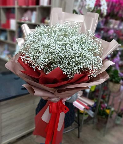 Букет цветов из: Гипсофила в Погаре