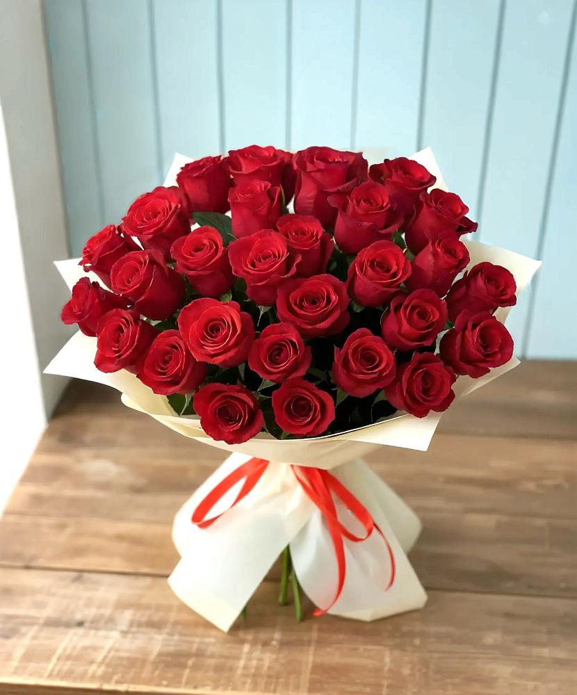 Букет 29 Красных роз в Погаре