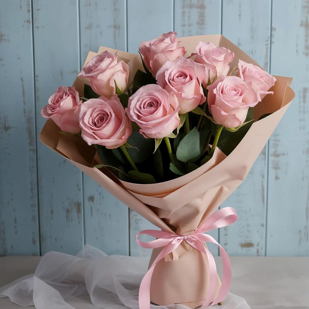 Букет цветов из: Розы в Погаре