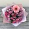 Букет цветов из: Розы, Герберы и Хризантемы в Погаре
