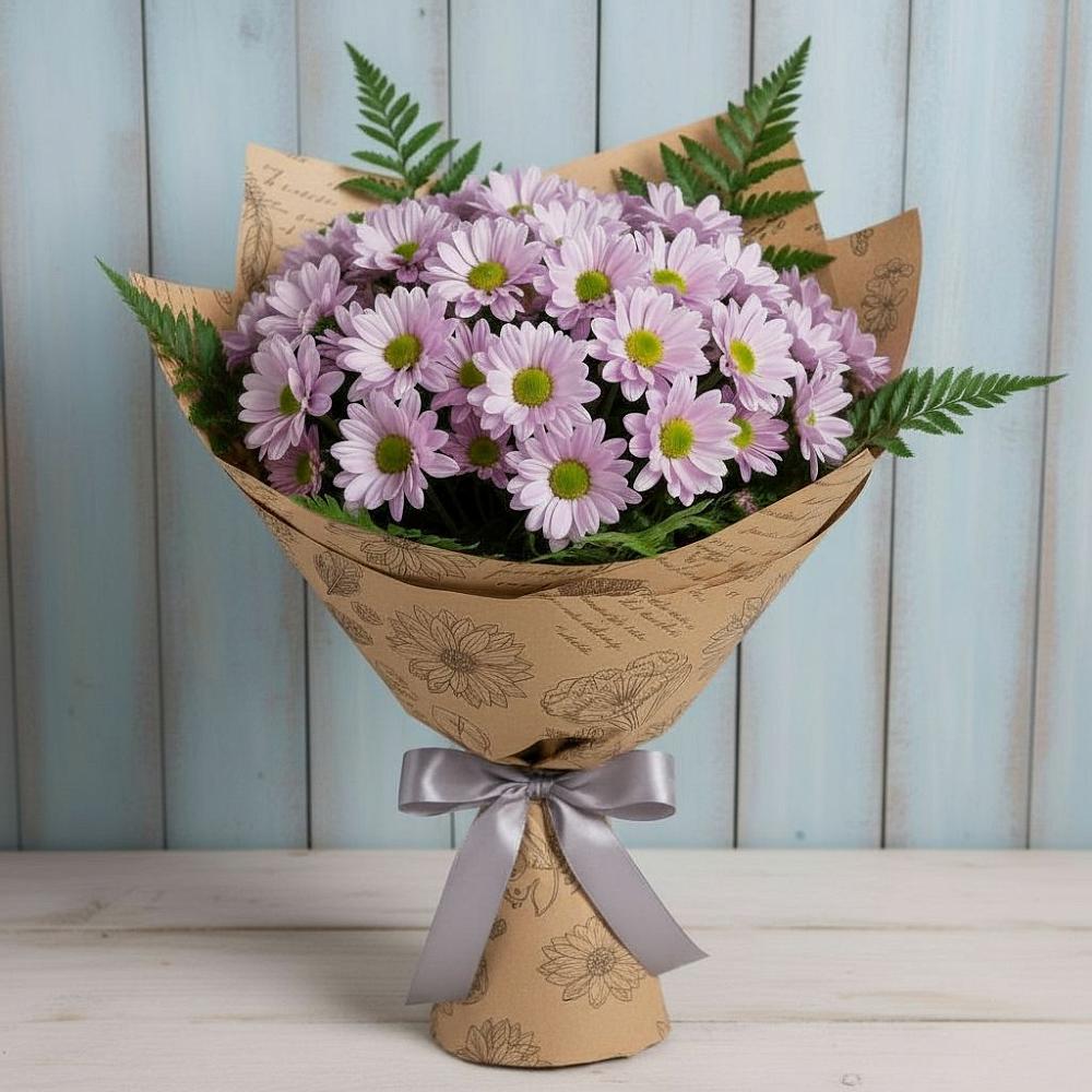 Букет цветов из: Хризантемы в Погаре