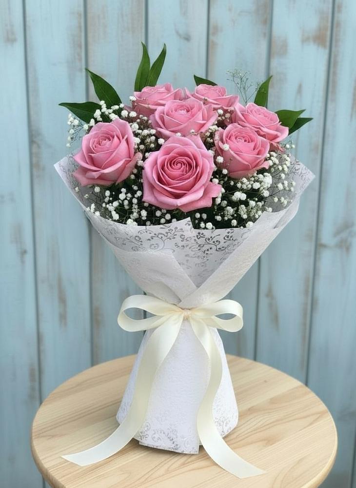 Букет цветов из: Розы в Погаре