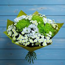 Букет цветов из:  Хризантемы #REPLACE_PRED# Погаре
