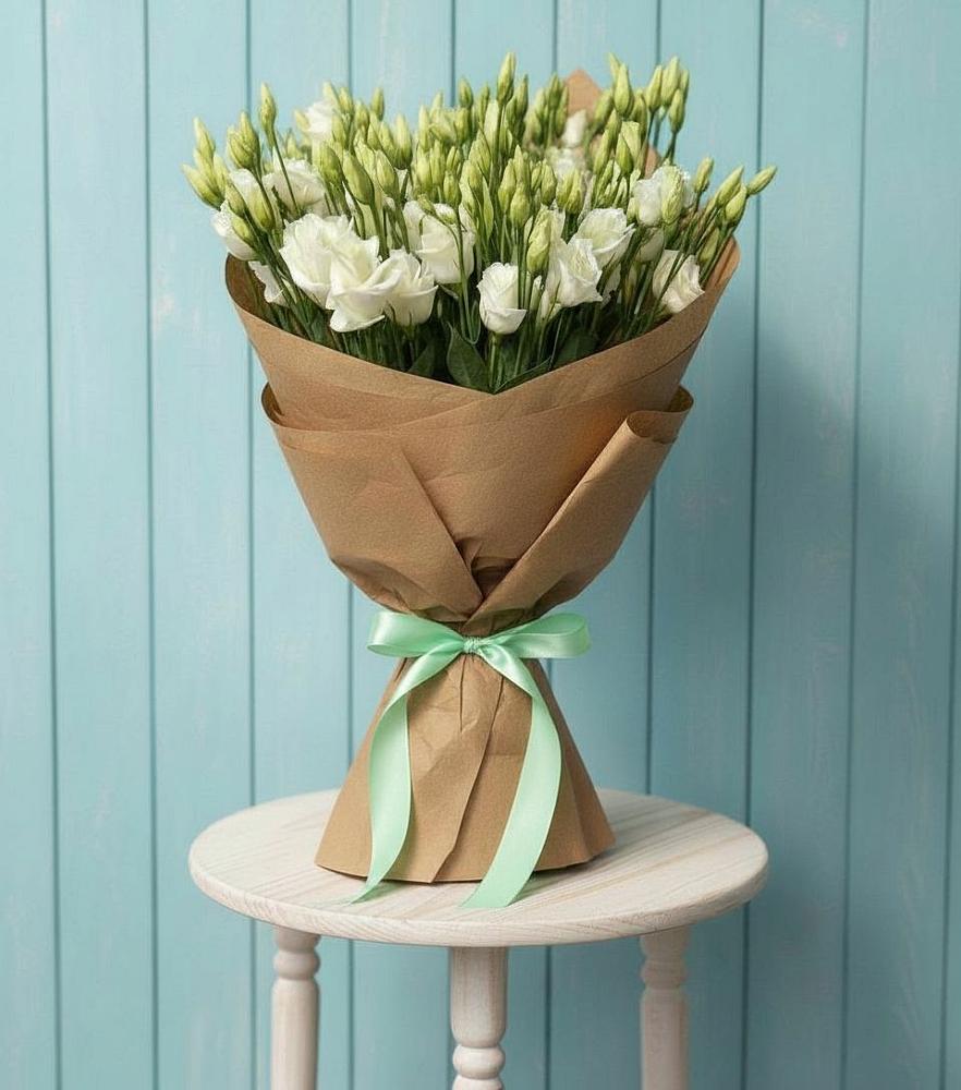 Букет цветов из: Лизиантусы в Погаре