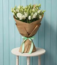 Букет цветов из:  Лизиантусы в Погаре