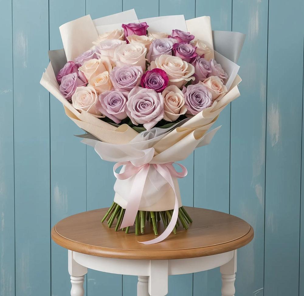 Букет цветов из: Розы в Погаре