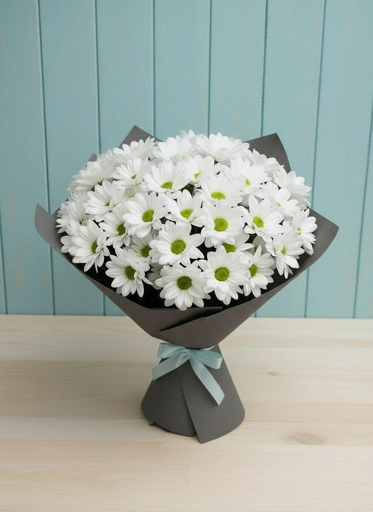 Букет цветов из: Хризантемы в Погаре