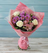 Букет цветов из:  Герберы в Погаре