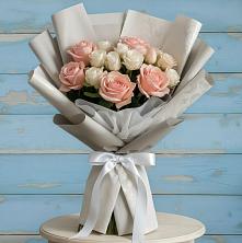 Букет цветов из:  Розы в Погаре