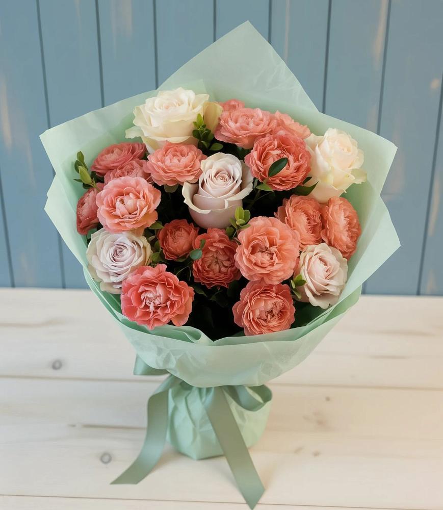 Букет цветов из: Розы в Погаре