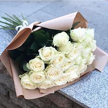 Букет Белые розы Анастасия #REPLACE_PRED# Погаре