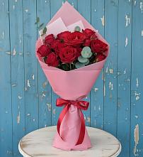 Букет цветов из:  Розы в Погаре
