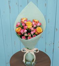Букет цветов из:  Розы в Погаре