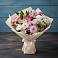 Букет цветов из: Хризантемы, Альстромерии и Розы в Погаре